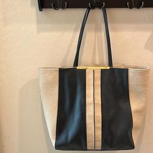 Steve Madden tote Black & Cream